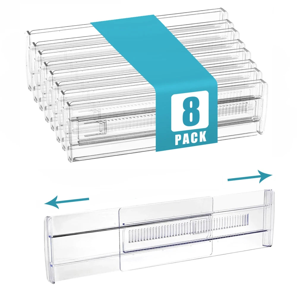 Expandable Drawer Organizers 6-Pack
