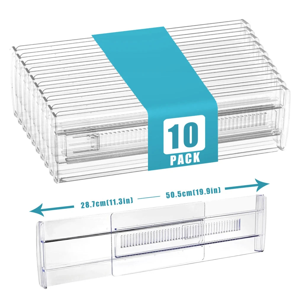 Expandable Drawer Organizers 6-Pack