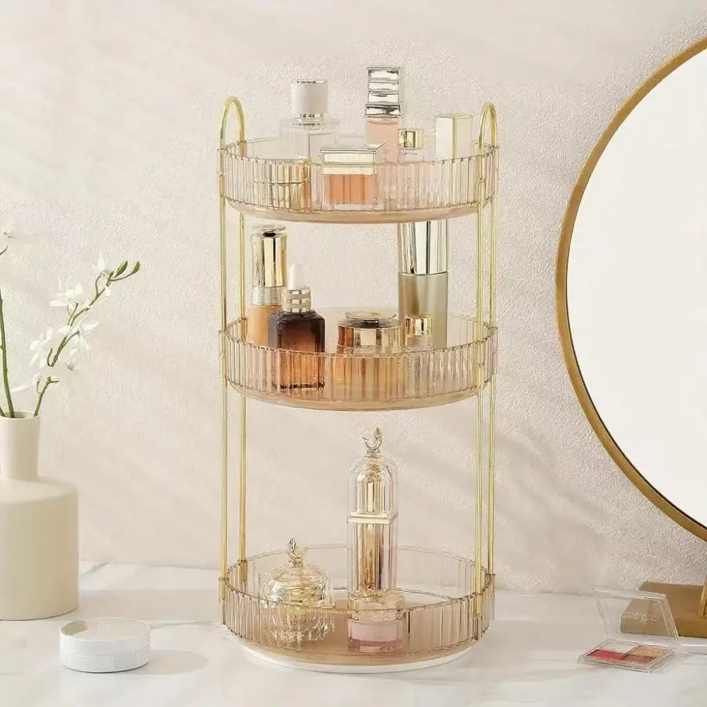 Gold Rotating Organizer