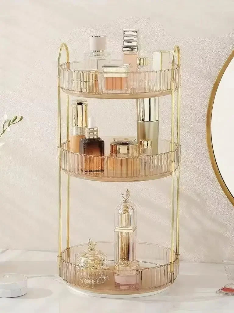 Gold Rotating Organizer